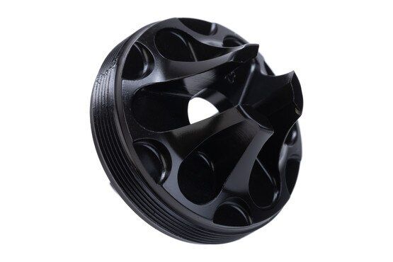 7.62 Flash Hider Front Cap from Rugged Suppressors in black